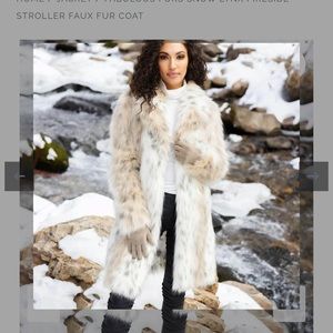 Donna Salyers Fabulous Furs Stroller jacket M